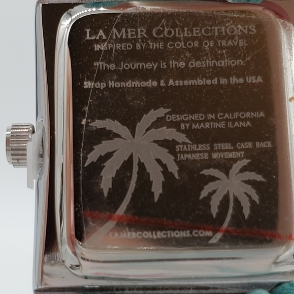 ??La Mer Collections Opal Blue Wrap Watch main image 6